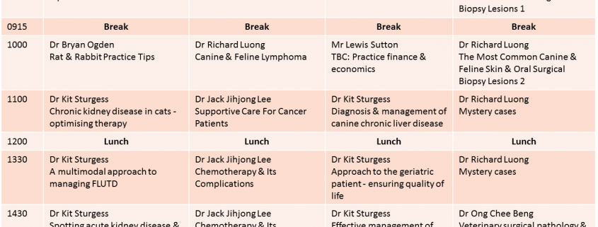 SVA Conference 2015 Time-table